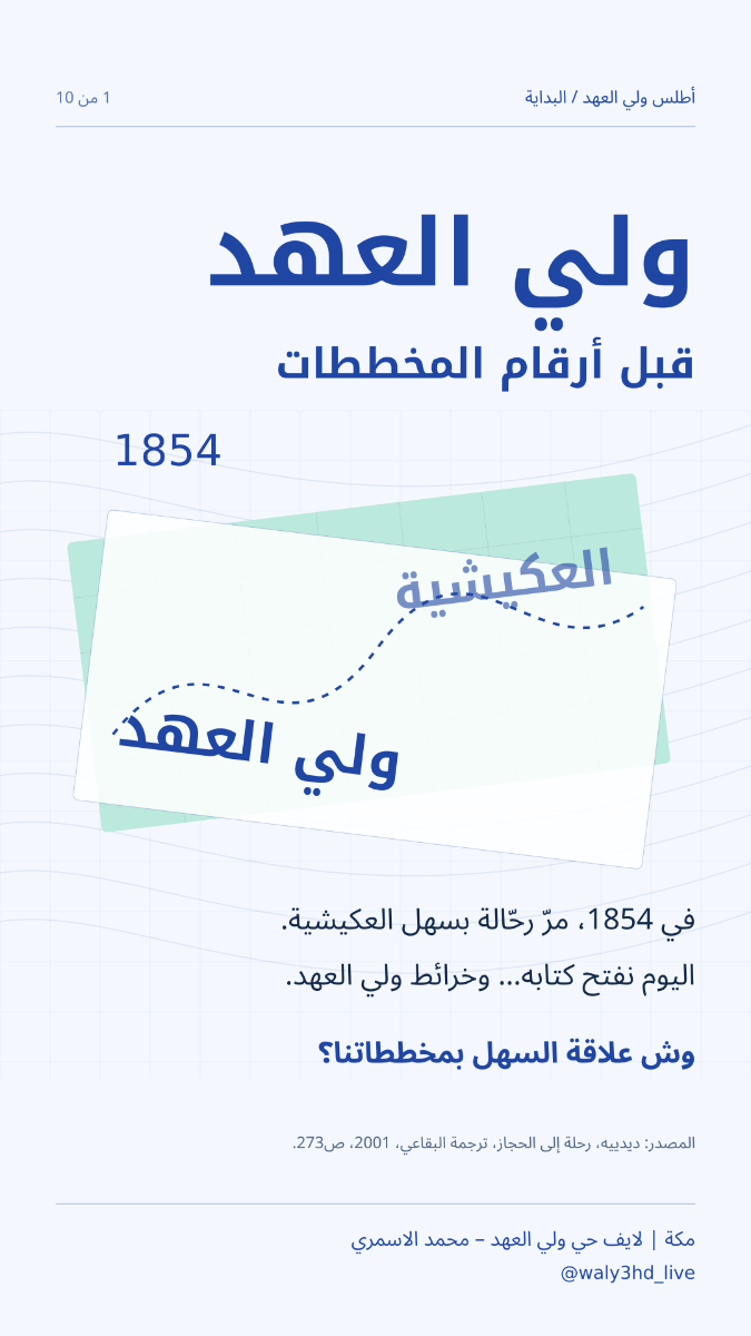 ولي العهد.. من العكيشية إلى العمران | رحلة في تاريخ مخططات
